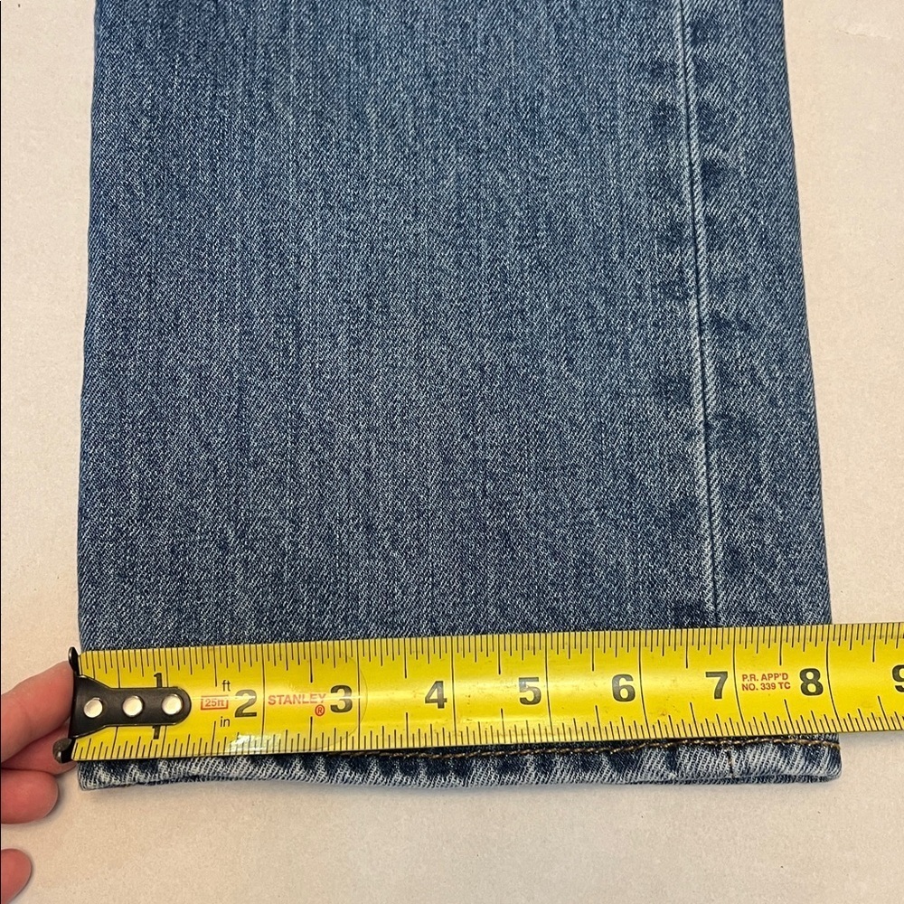 LEVI’S 501 MENS MEDIUM WASH STRAIGHT LEG JEANS 34x29 - Picture 11 of 16